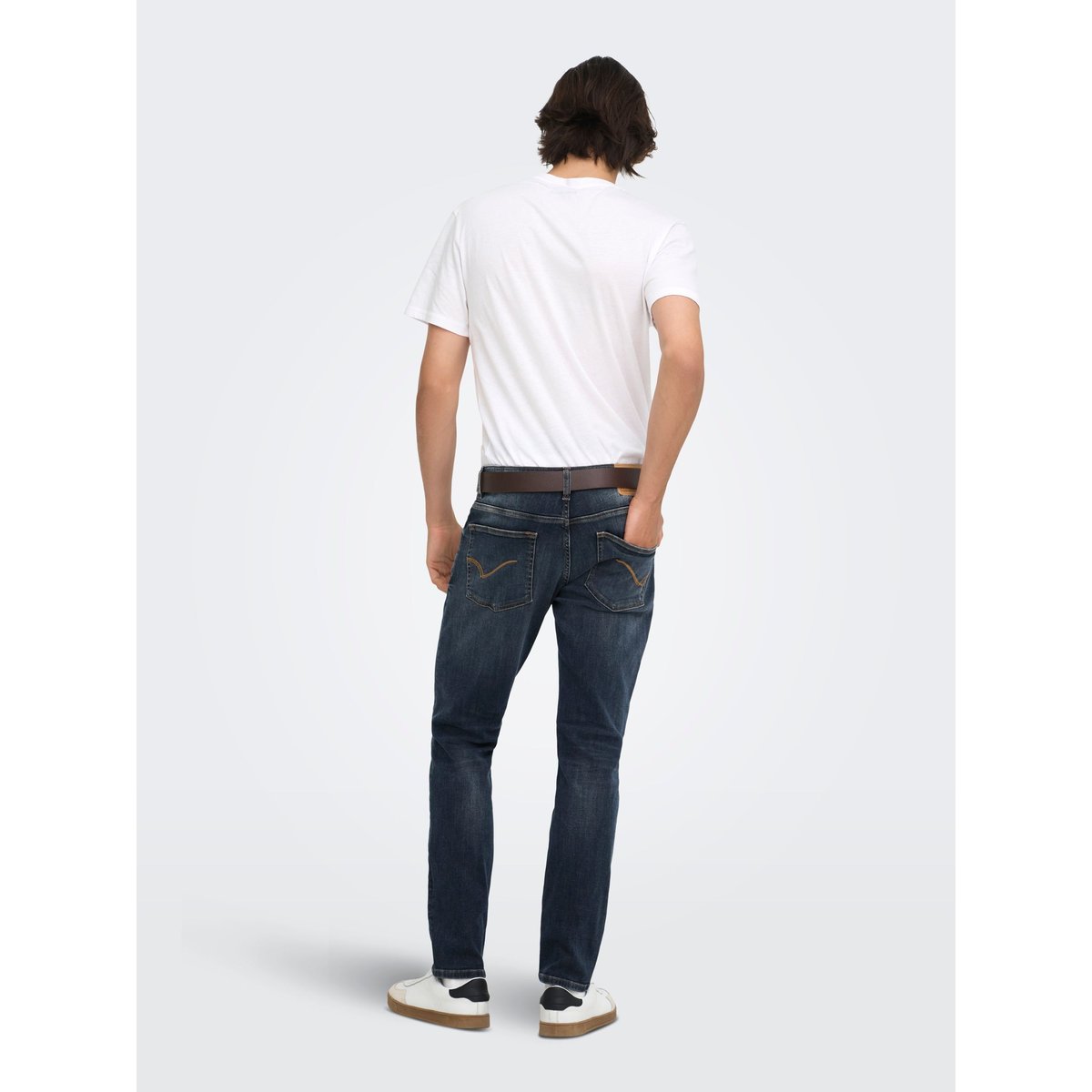Jean Slim special blue grey denim, ONLY & SONS