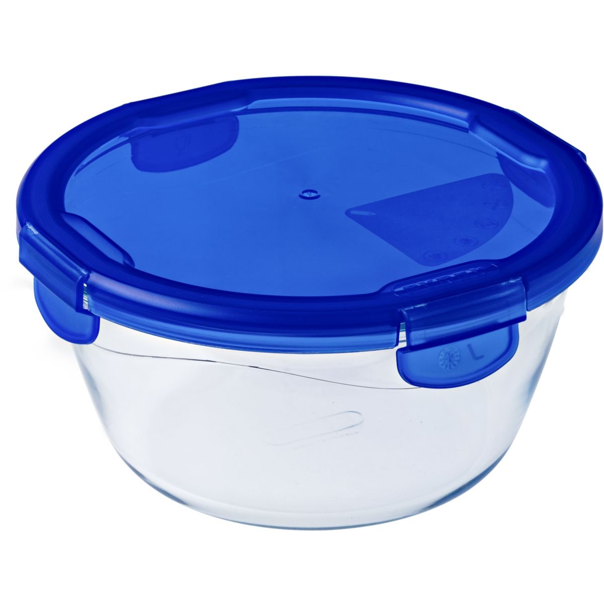 Boîte alimentaire cook & go rond 0.7L 15 cm transparent, PYREX
