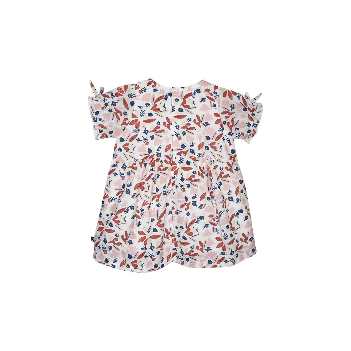 Robe bandeau giulia manches courtes bebe blanc, SUCRE D'ORGE