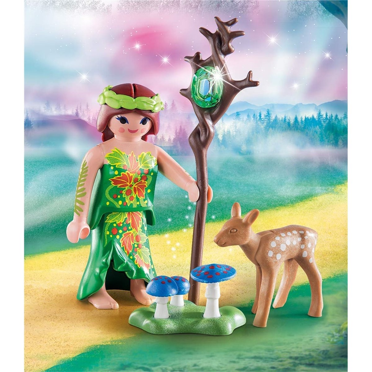Special PLUSNymphe et faon multicolore, PLAYMOBIL