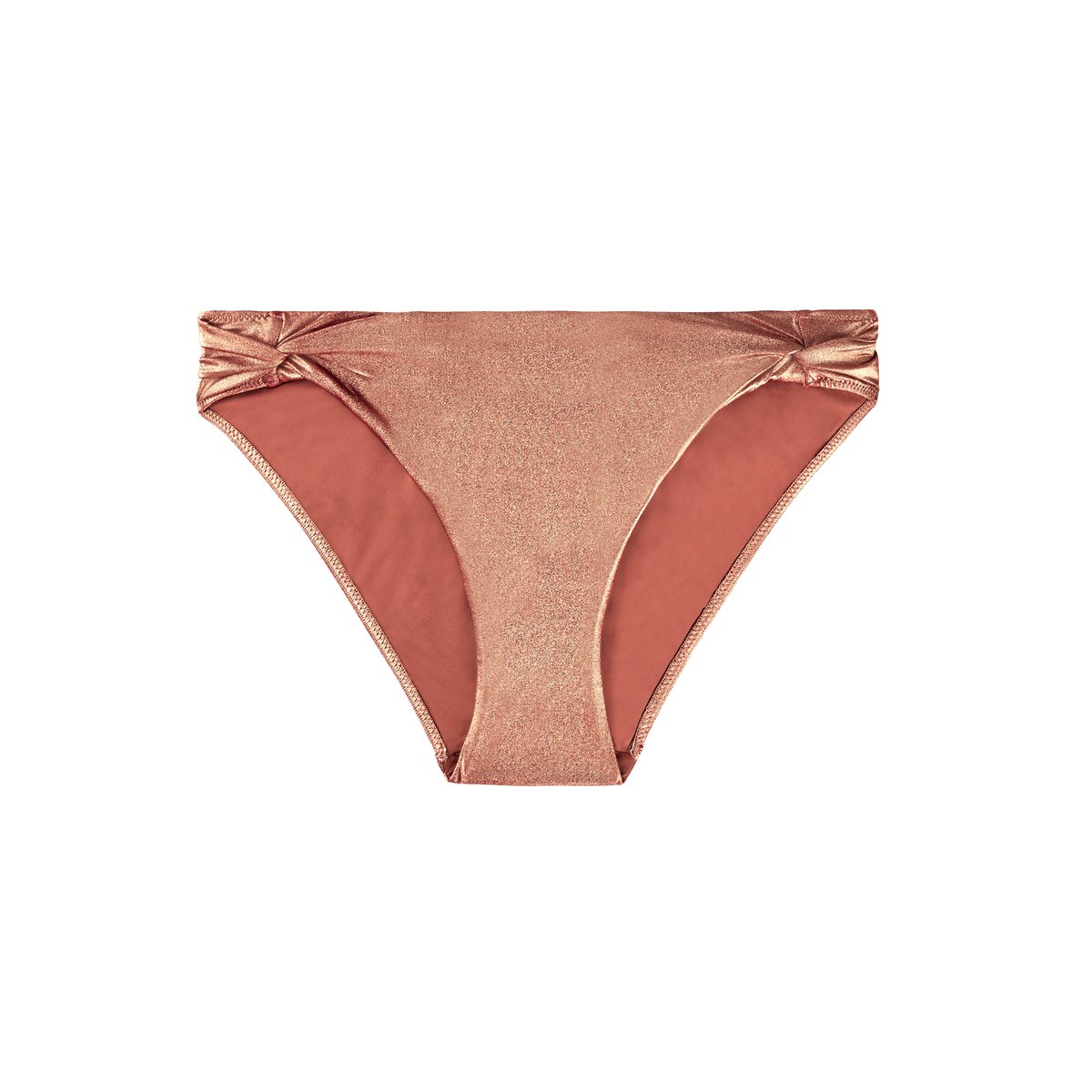 Bas de maillot de bain Culotte bresilienne Sunlight Glow rouge cuivre, AUBADE