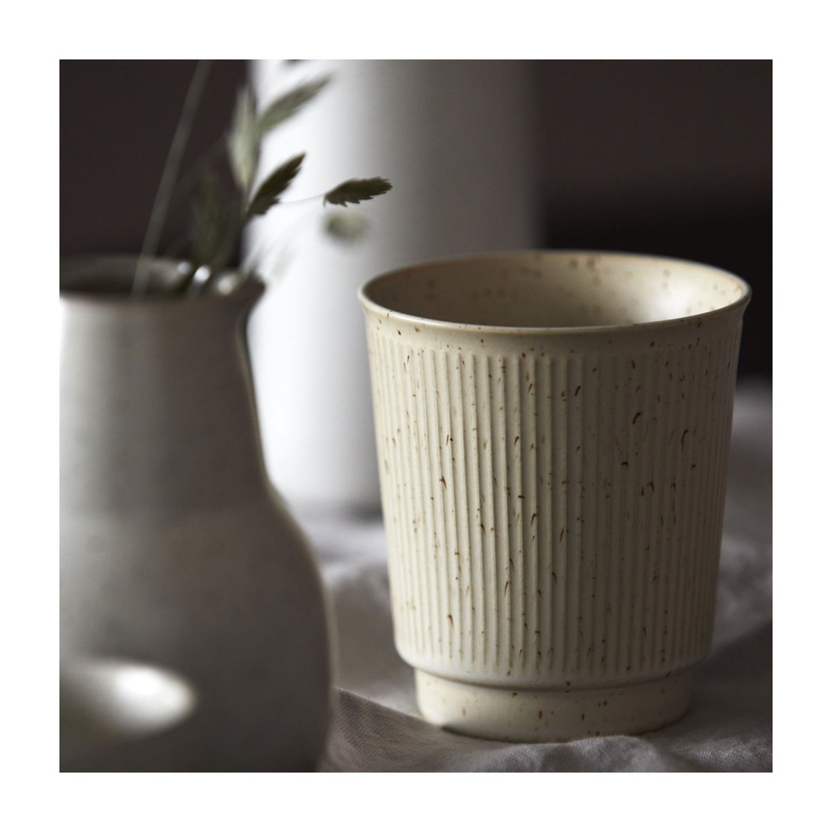 Tasse Berica h 9 cm beige, HOUSE DOCTOR