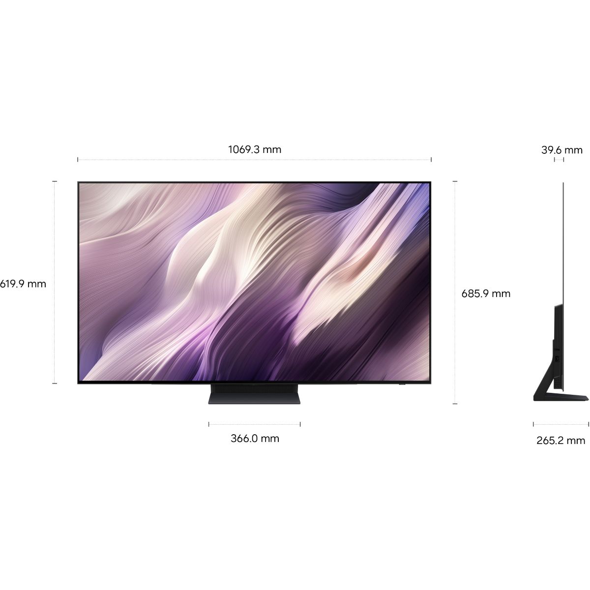 TV OLED TQ48S95H (2026) 48" (120 cm) 4K - Smart TV avec IA, anti-reflet couleur unique, SAMSUNG