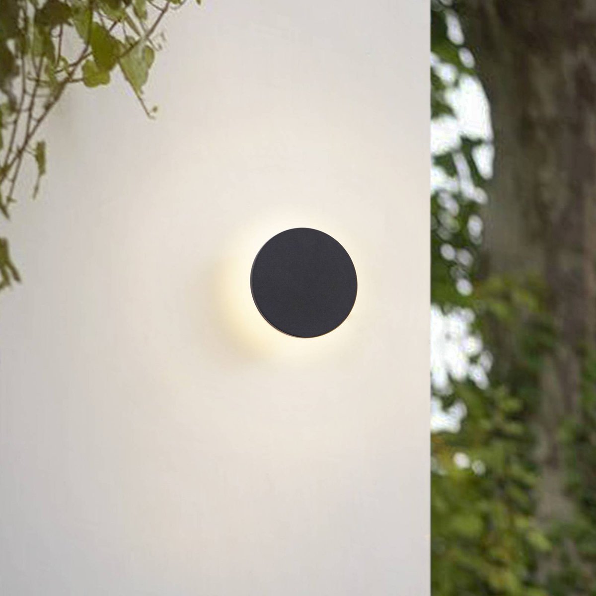 Applique extérieure en aluminium moderneLED noir, blanc, ARCCHIO