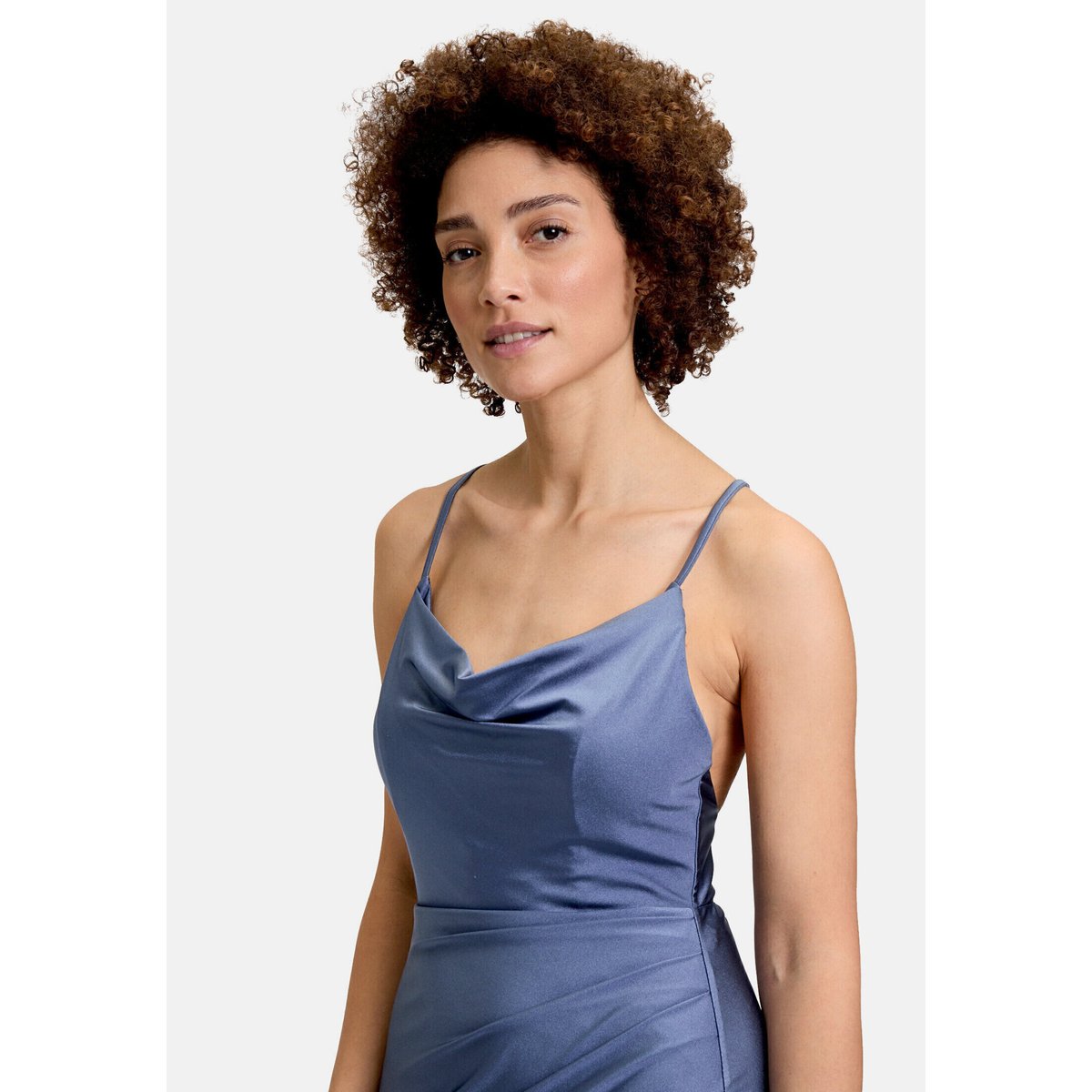 Robe de soirée près du corps blue stone, VERA MONT