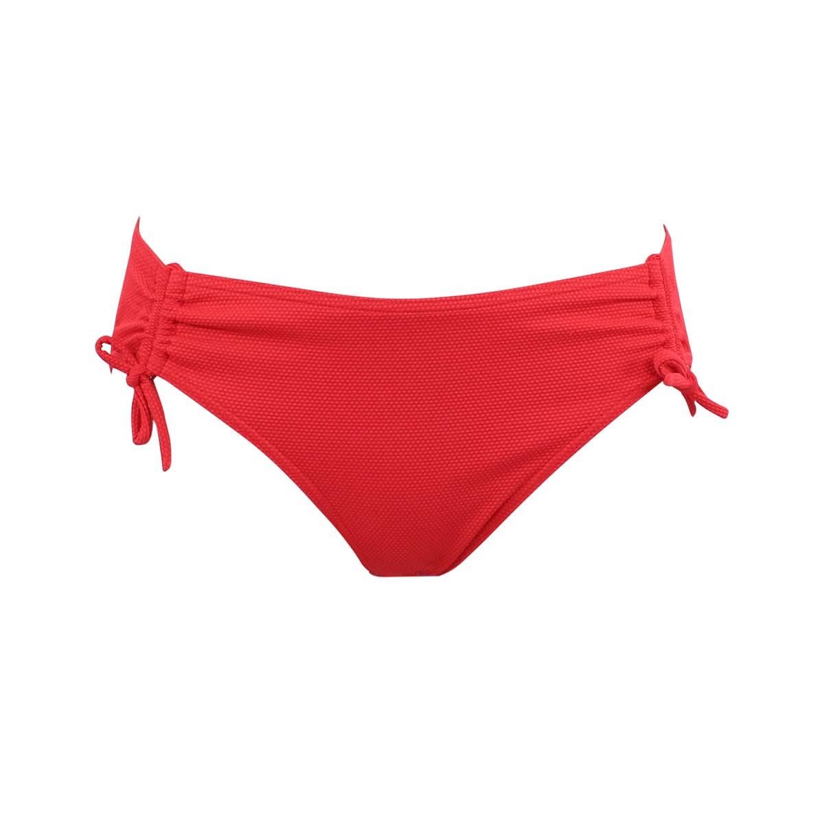 Bas de maillot culotte ajustable Bellagio rouge, LAURA BY JANINE ROBIN