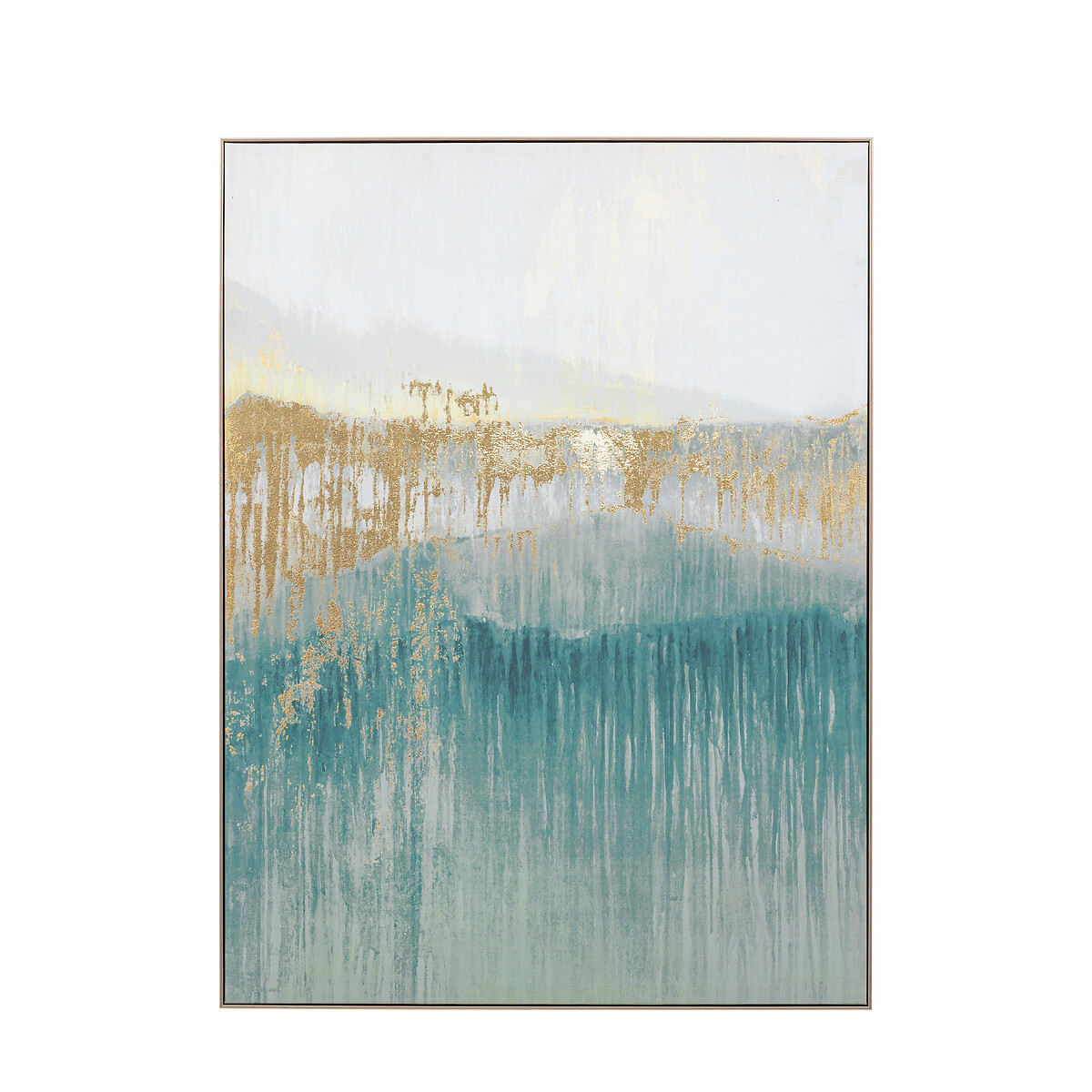 90x120cm Early Morning Horizon Framed Canvas green, ÉDITÉ