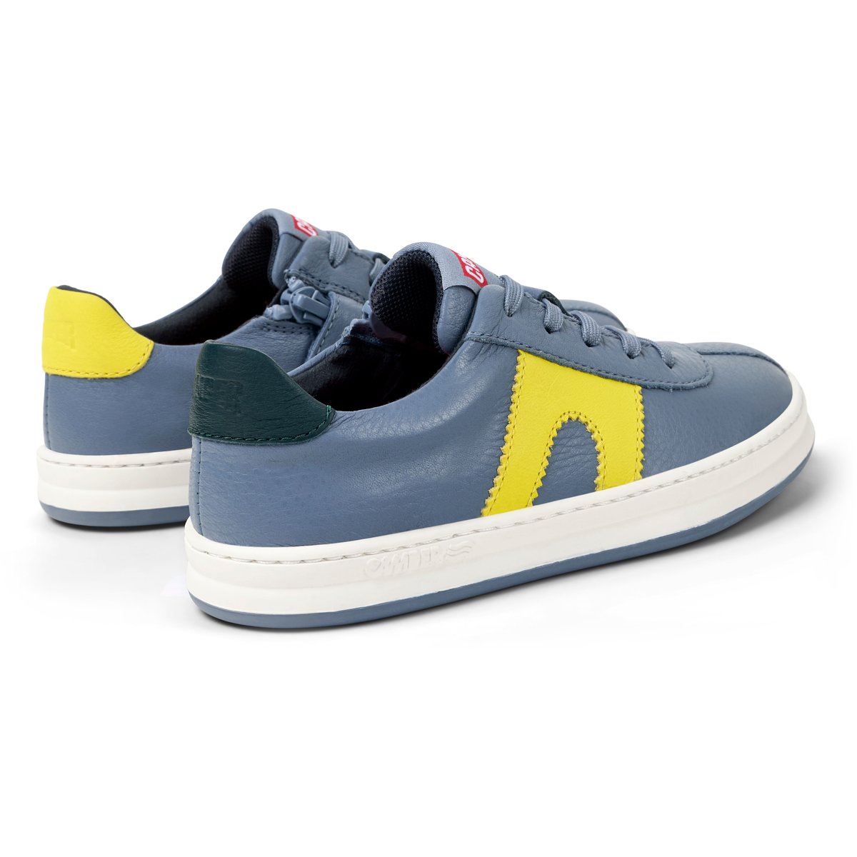 Baskets Runner Four cuir gris moyen, CAMPER