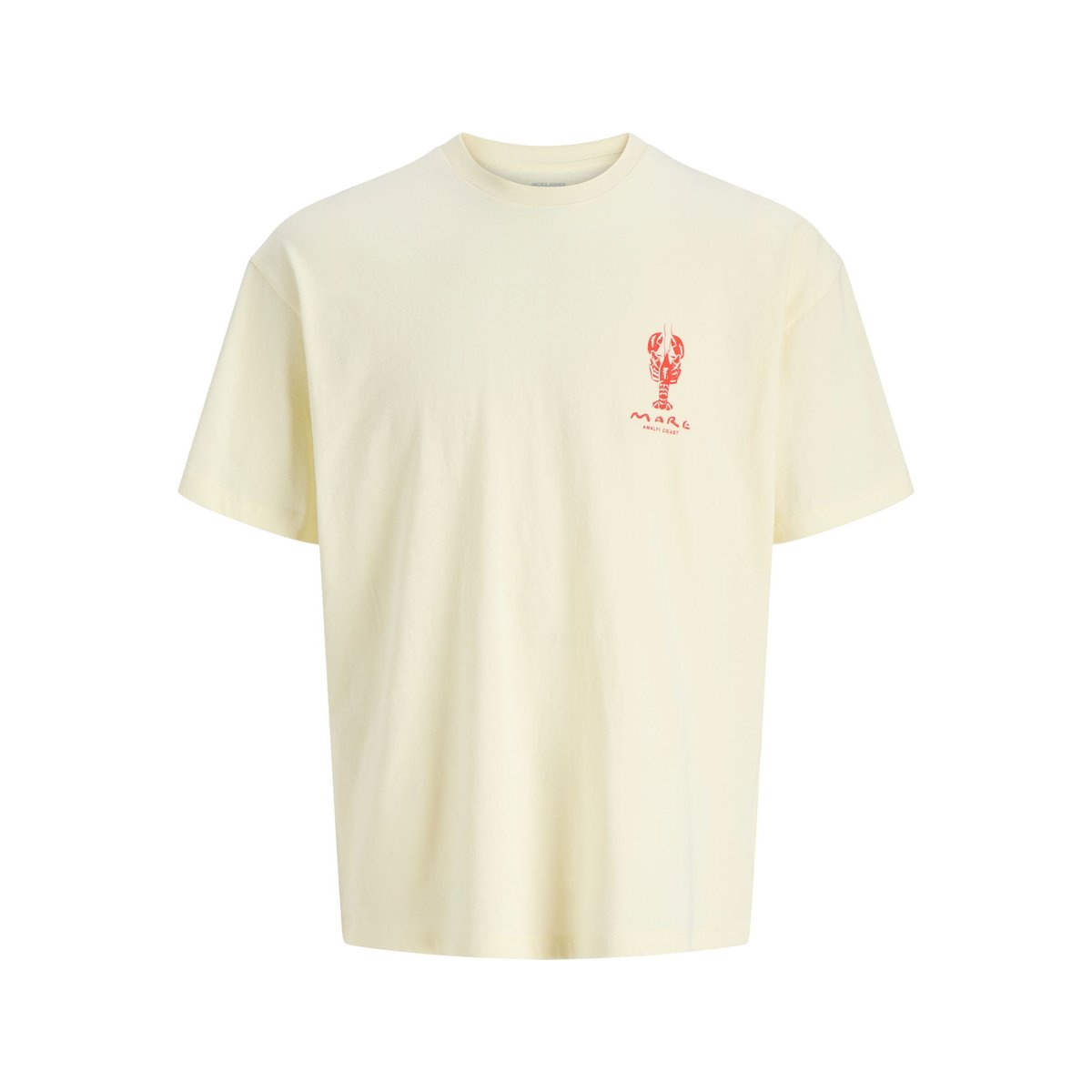 T-Shirt transparent yellow, JACK & JONES