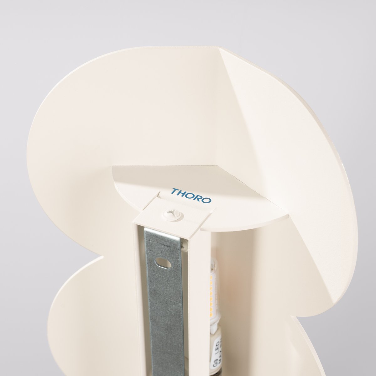 Applique murale Aluminium Beige G9 2 Biscuit beige, EDEN