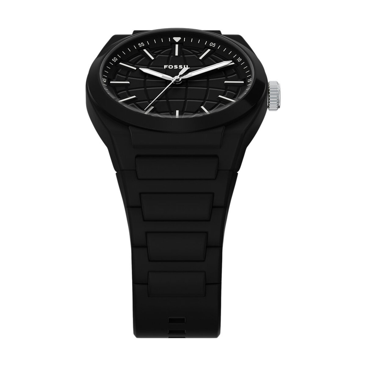 Montre Analogique EVERETT noir noir noir, FOSSIL