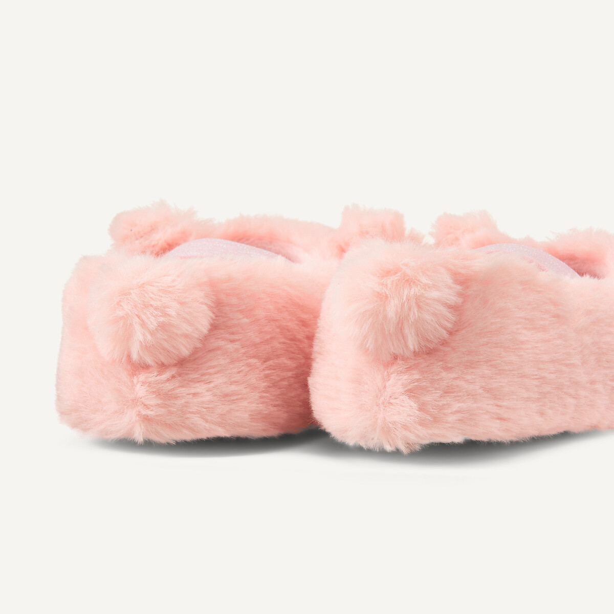 Chaussons duveteux rose, LA REDOUTE COLLECTIONS