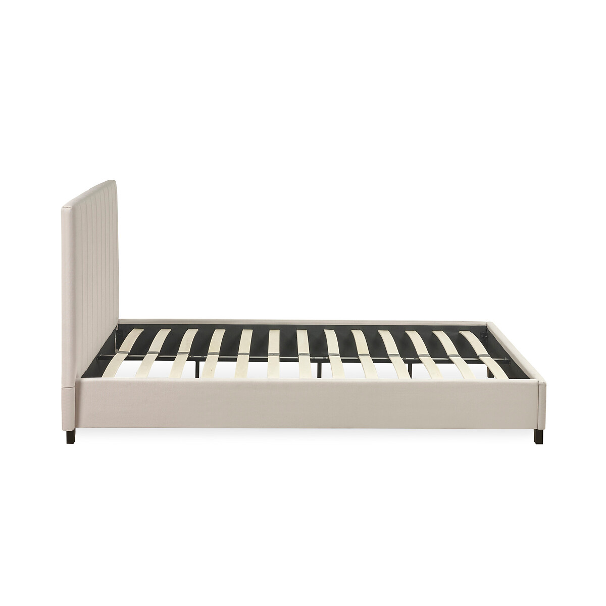 Avira Fabric Upholstered Bed oatmeal, SO'HOME