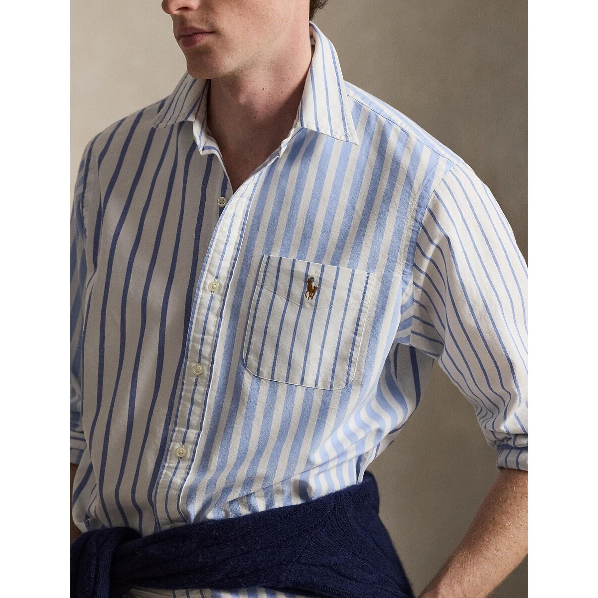 Camisa Oxford, Classic Fit azul/blanco, POLO RALPH LAUREN