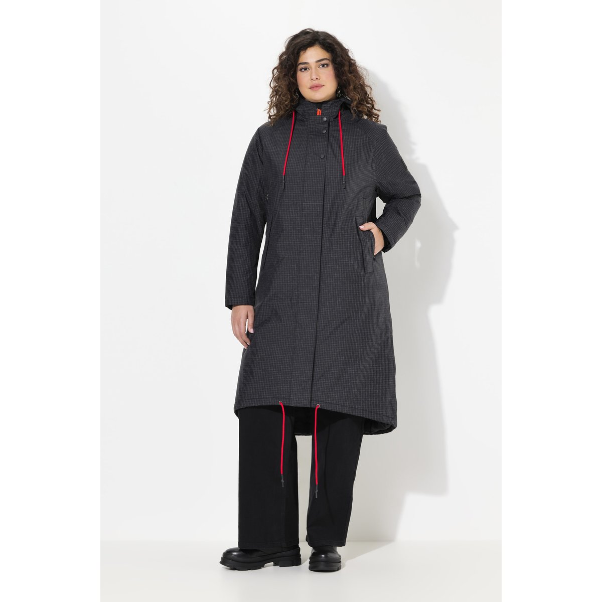 Manteau technique imperméable HYPRAR noir, ULLA POPKEN
