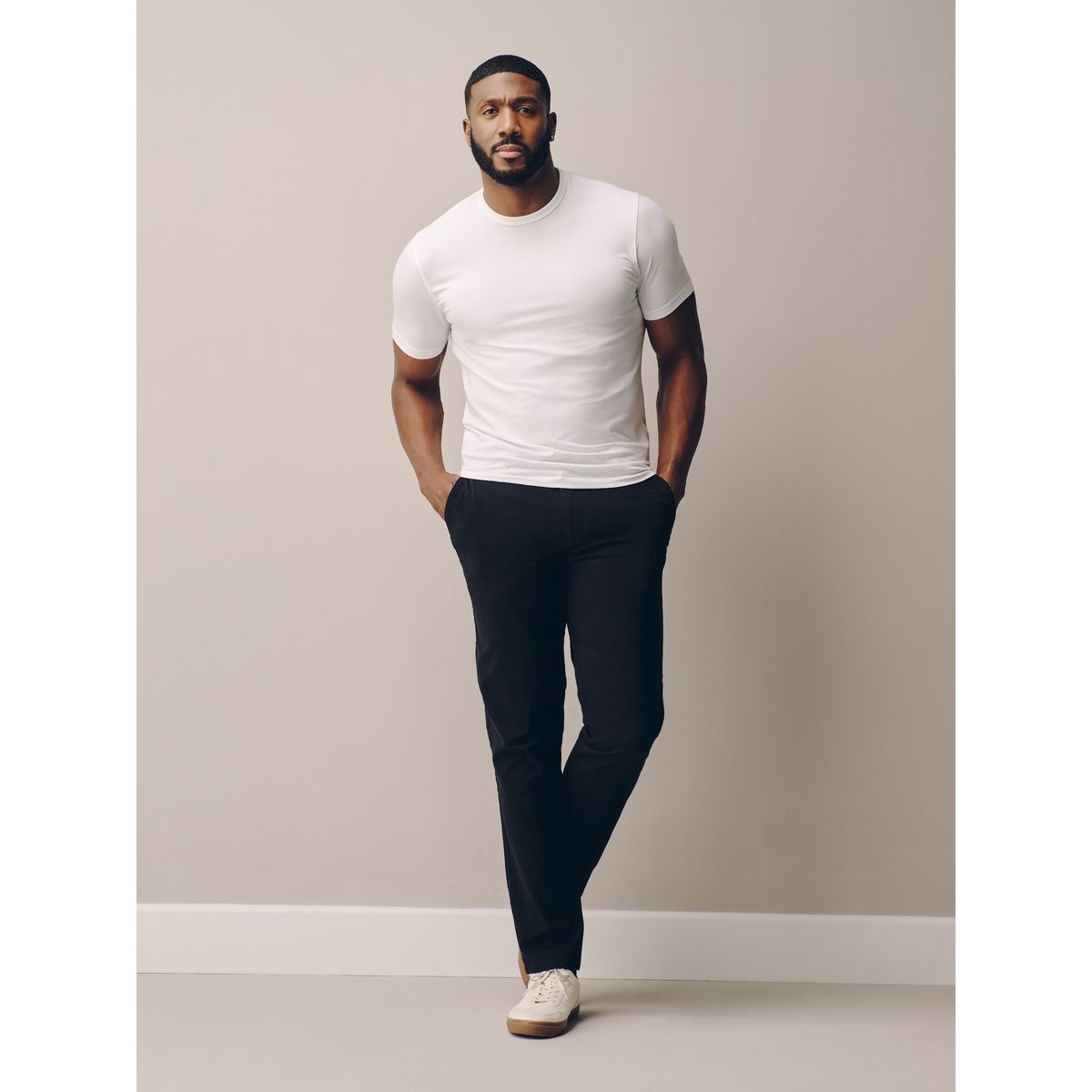 T-shirt moulant motionflex blanc, NEXT
