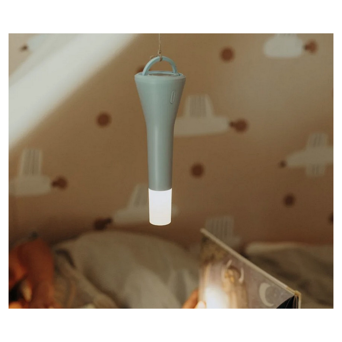 Lampe torche multifonctions bleu, KIDYWOLF