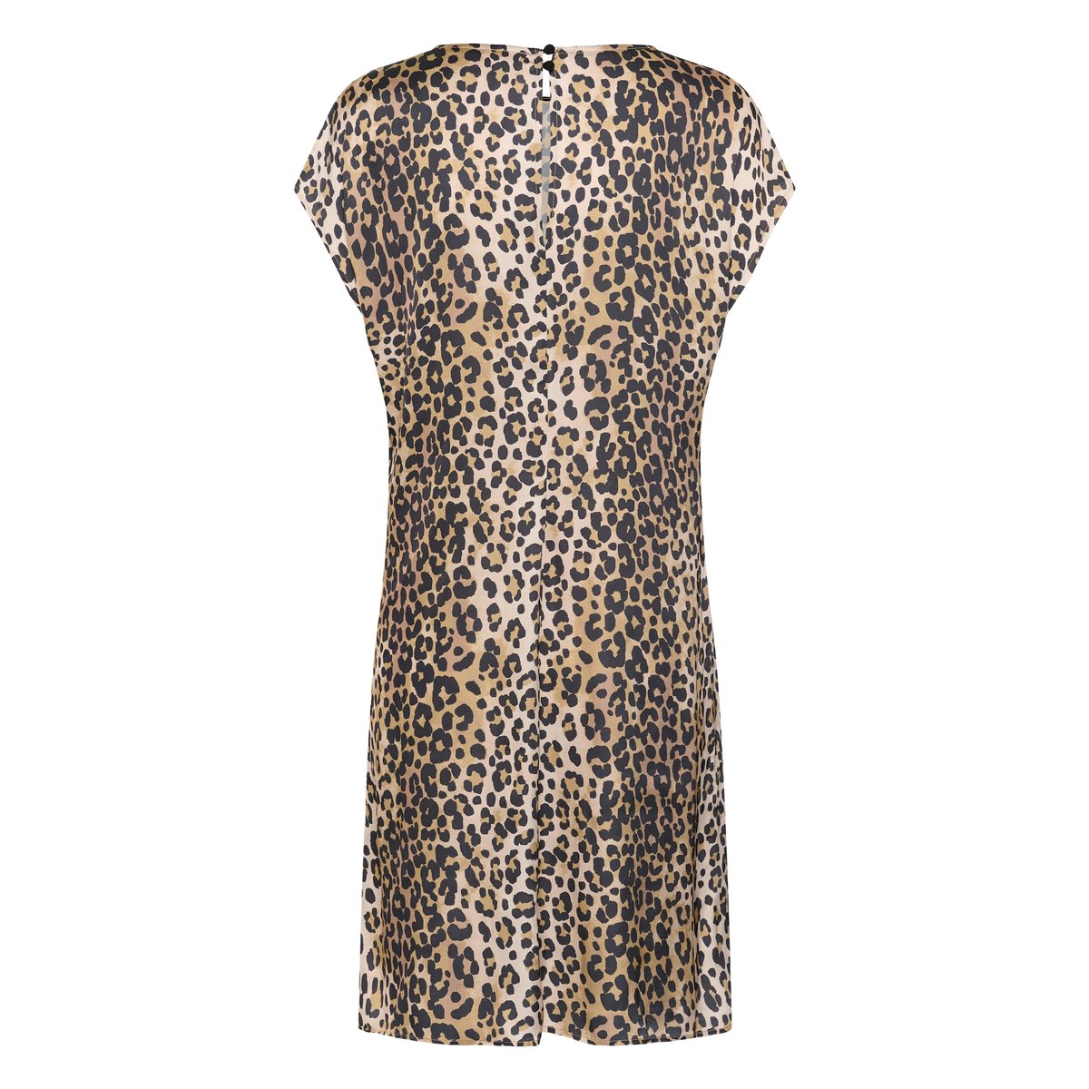 Robe beige noir marron animalier leopard, CULTURE