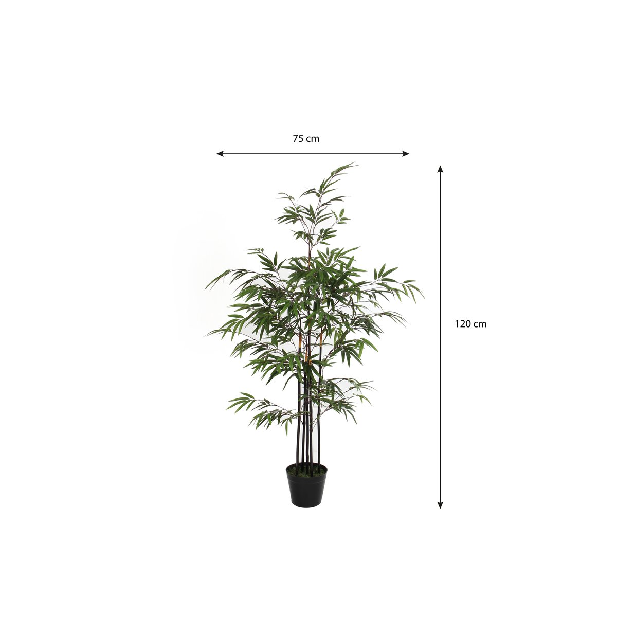 Plante artificielle BAMBOO vert, MICA DECORATIONS