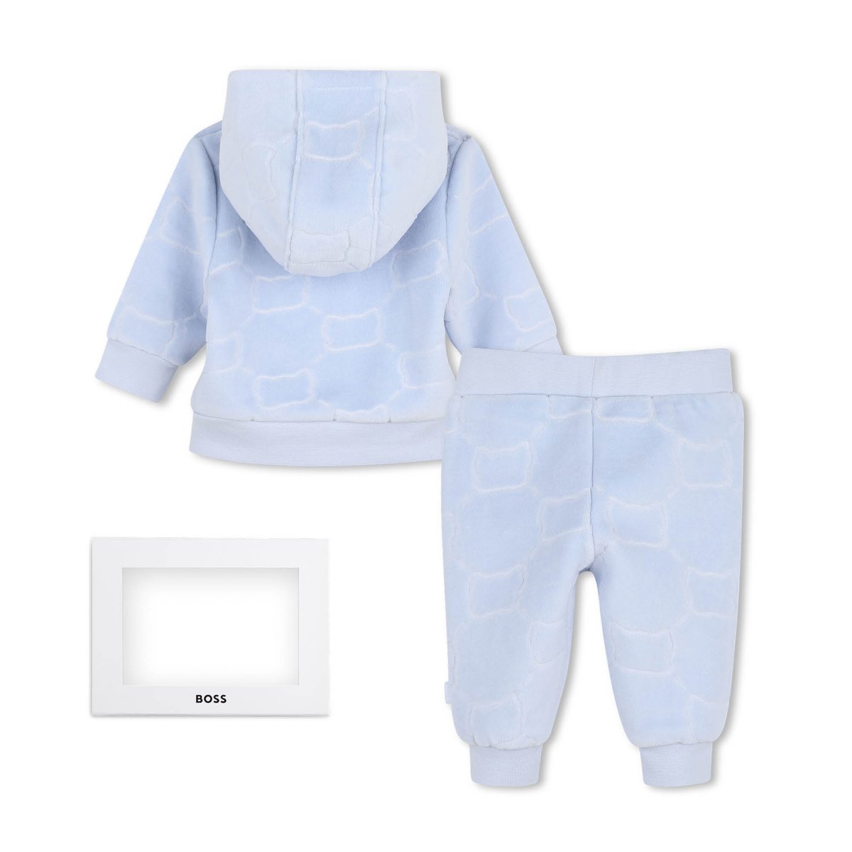 Ensemble cardigan et pantalon ciel, BOSS KIDSWEAR