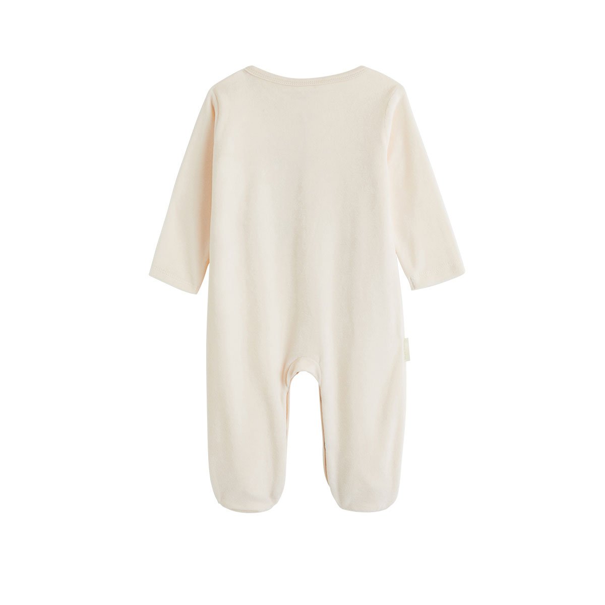 Pyjama bébé en velours Elisa rose, PETIT BEGUIN