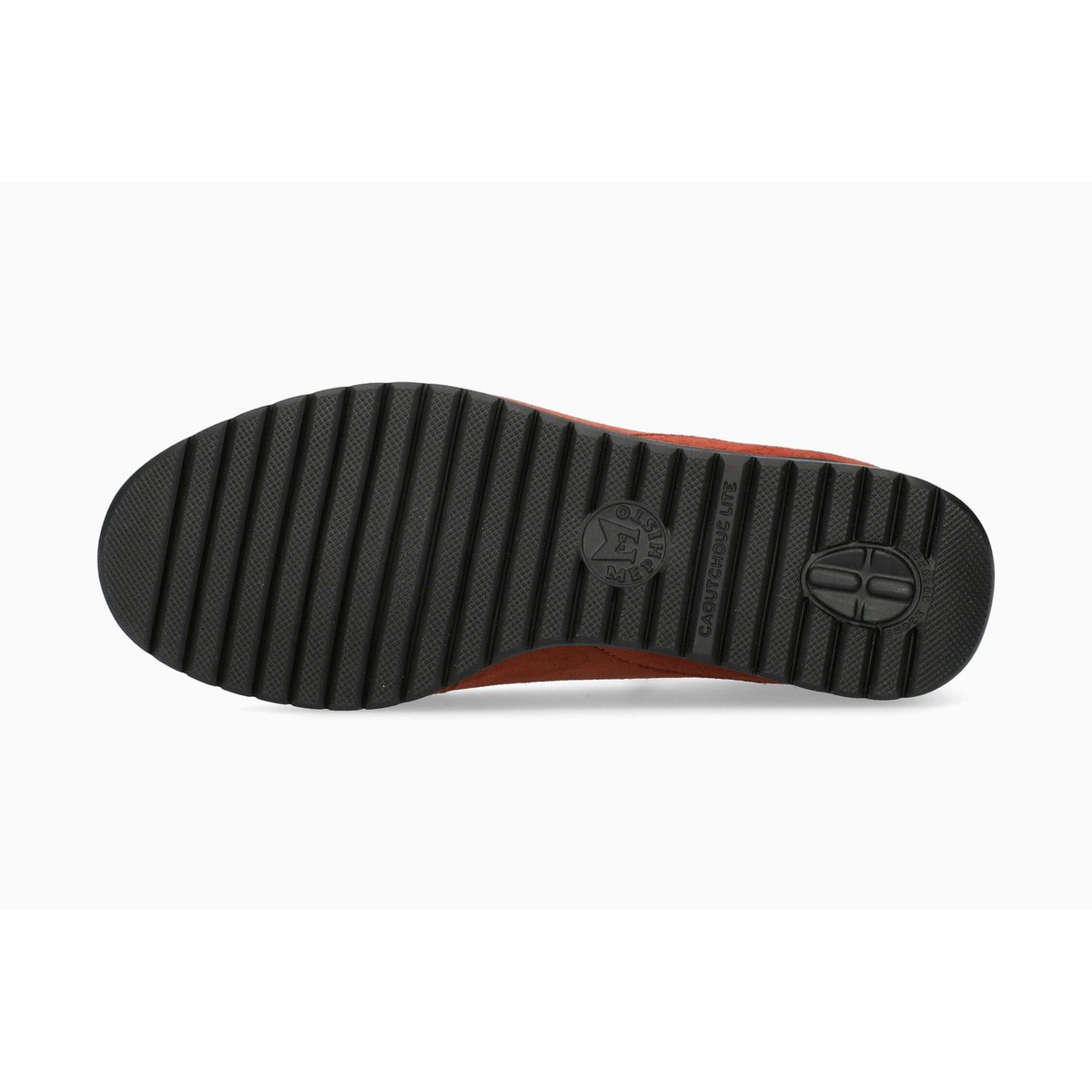 Baskets en cuir IANIE rouille p5138166, MEPHISTO