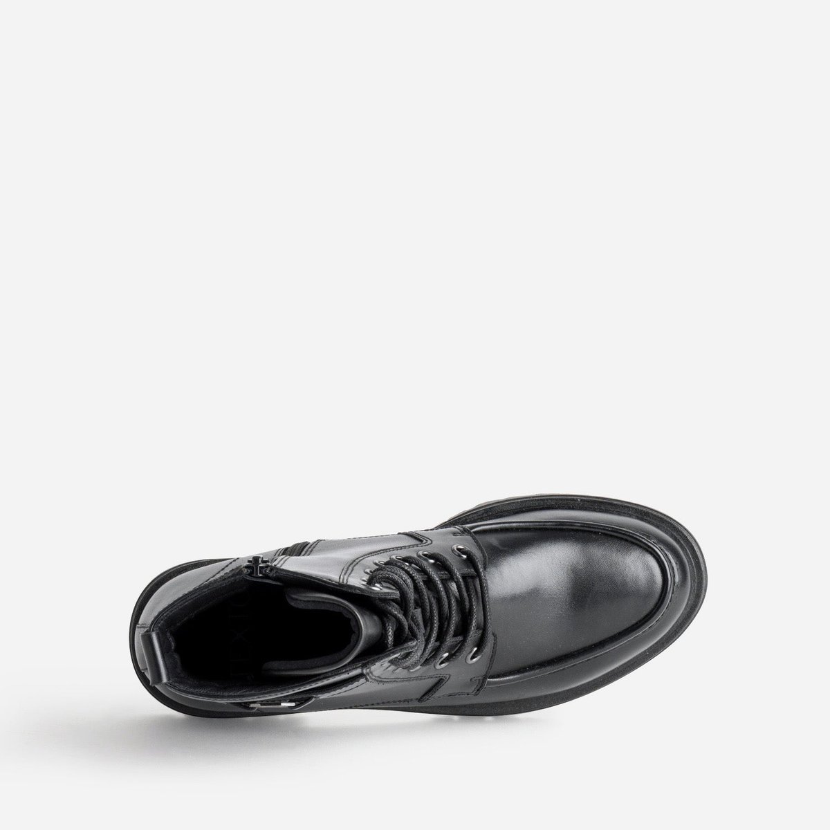 Boots en cuir LENDAYA noir, TEXTO