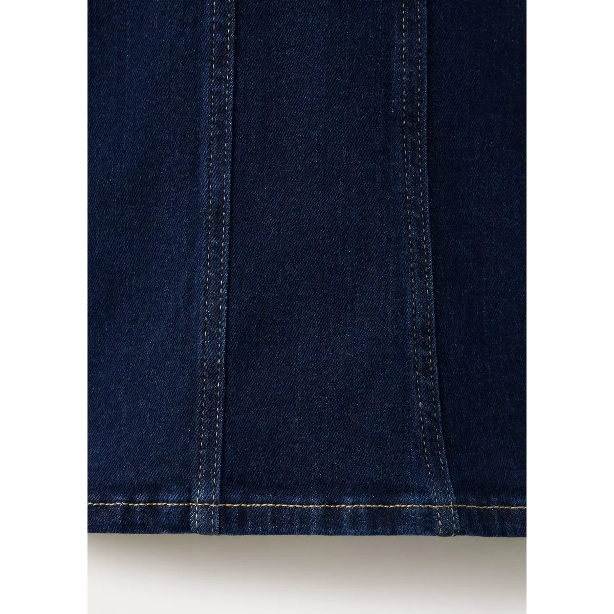 Jean taille basse coutures bleu, MANGO TEEN
