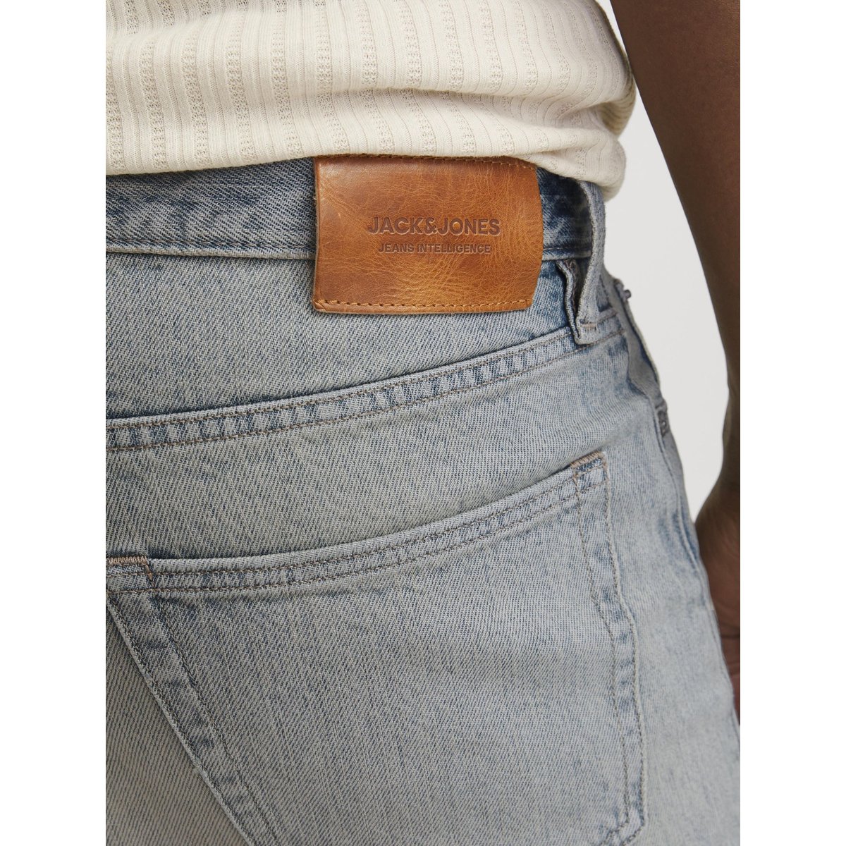 Jean À Coupe Wide blue denim, JACK & JONES