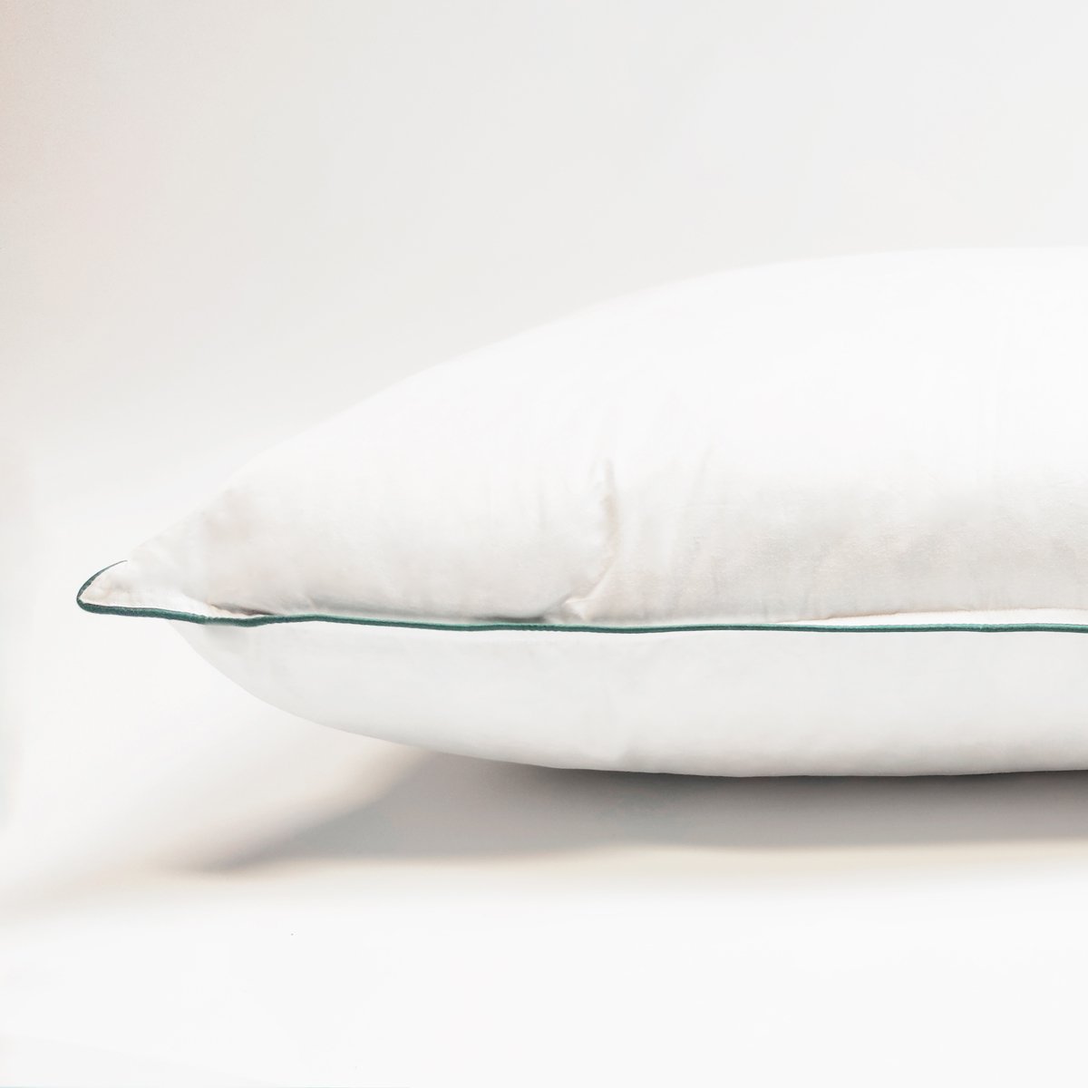 Oreiller MEDIUM 40% Duvet - coton Bio - Lupin blanc, WAKE ME GREEN