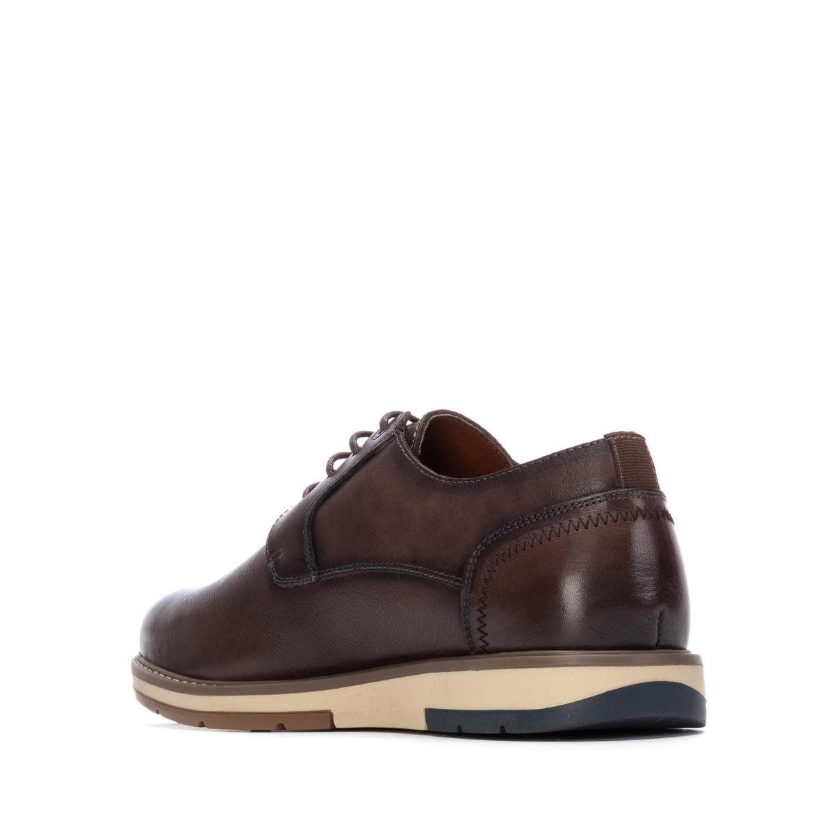 Chaussure Plaine Entreprise Lacets brun, CARMELA