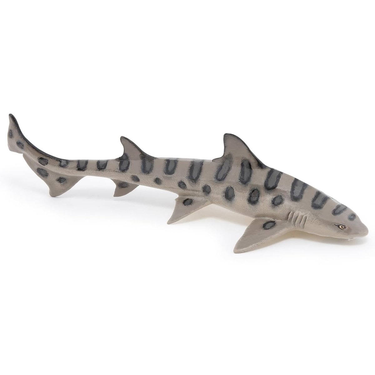 Figurine requin léopard gris, PAPO