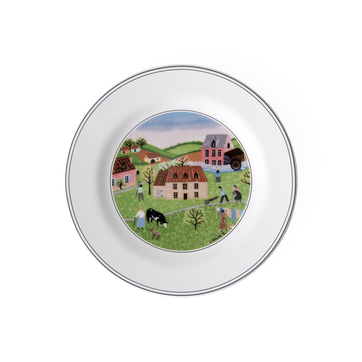 Assiette À Pain, Moulin DESIGN NAIF multicolore, VILLEROY & BOCH