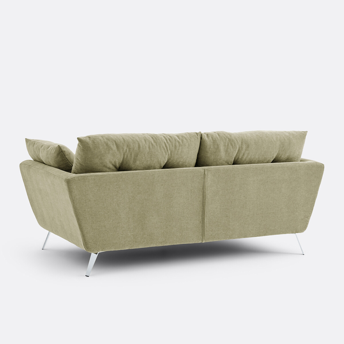 Canapé 3, 4, ou 5 places, en polyester chiné, TOMI vert eucalyptus, LA REDOUTE INTERIEURS