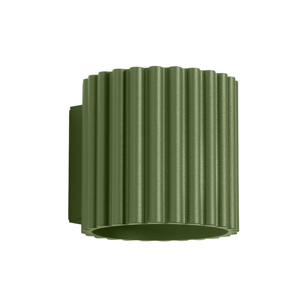 Applique Aluminium Vert Olive G9 1 Aura vert, EDEN
