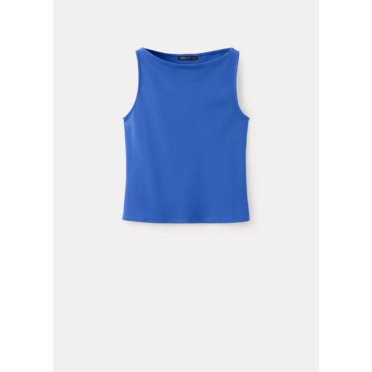 Top col bateau bleu, MANGO