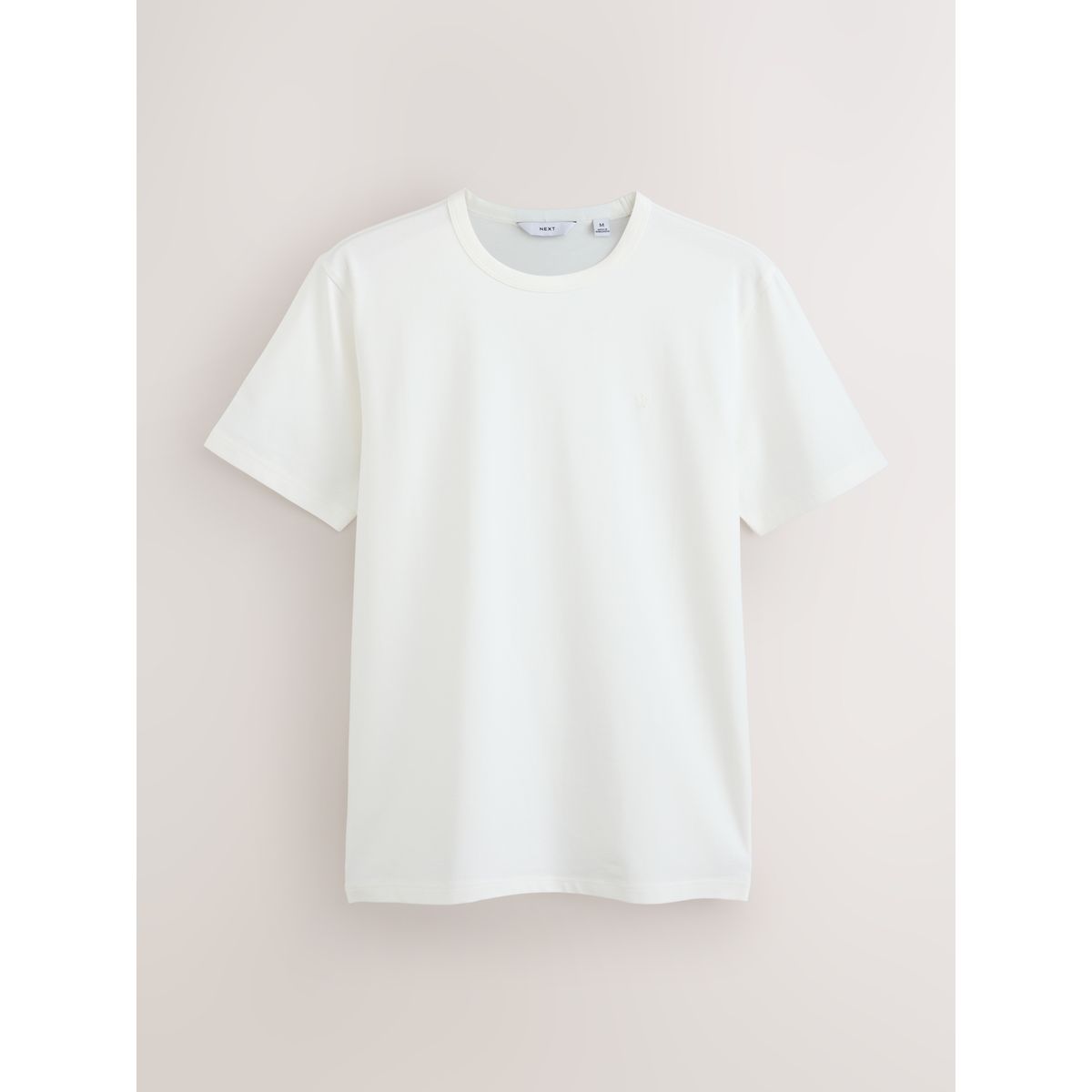 T-shirt motionflex doux, lot de 4 blanc/brun/pierre/mille neutre, NEXT