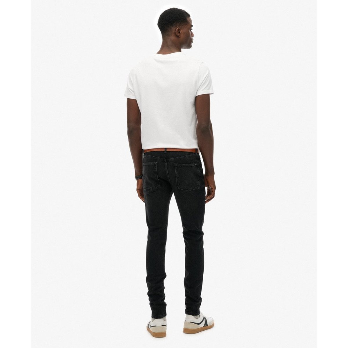 Jean Skinny Vintage noir usé, SUPERDRY