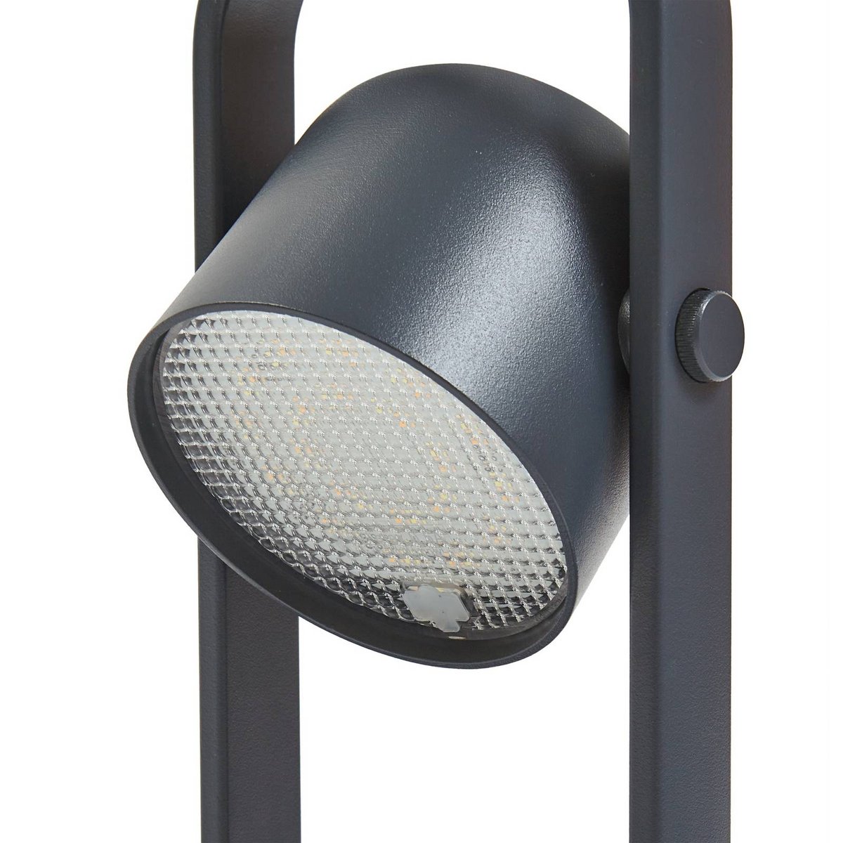 Luminaire de terrasse en aluminium moderneLED noir, LINDBY