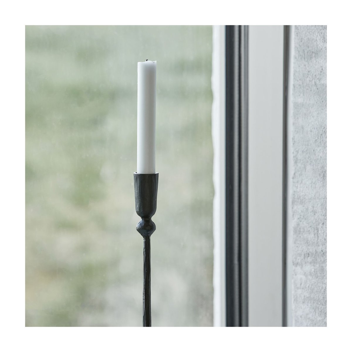 Bougeoir Trivo h 70 cm noir, HOUSE DOCTOR