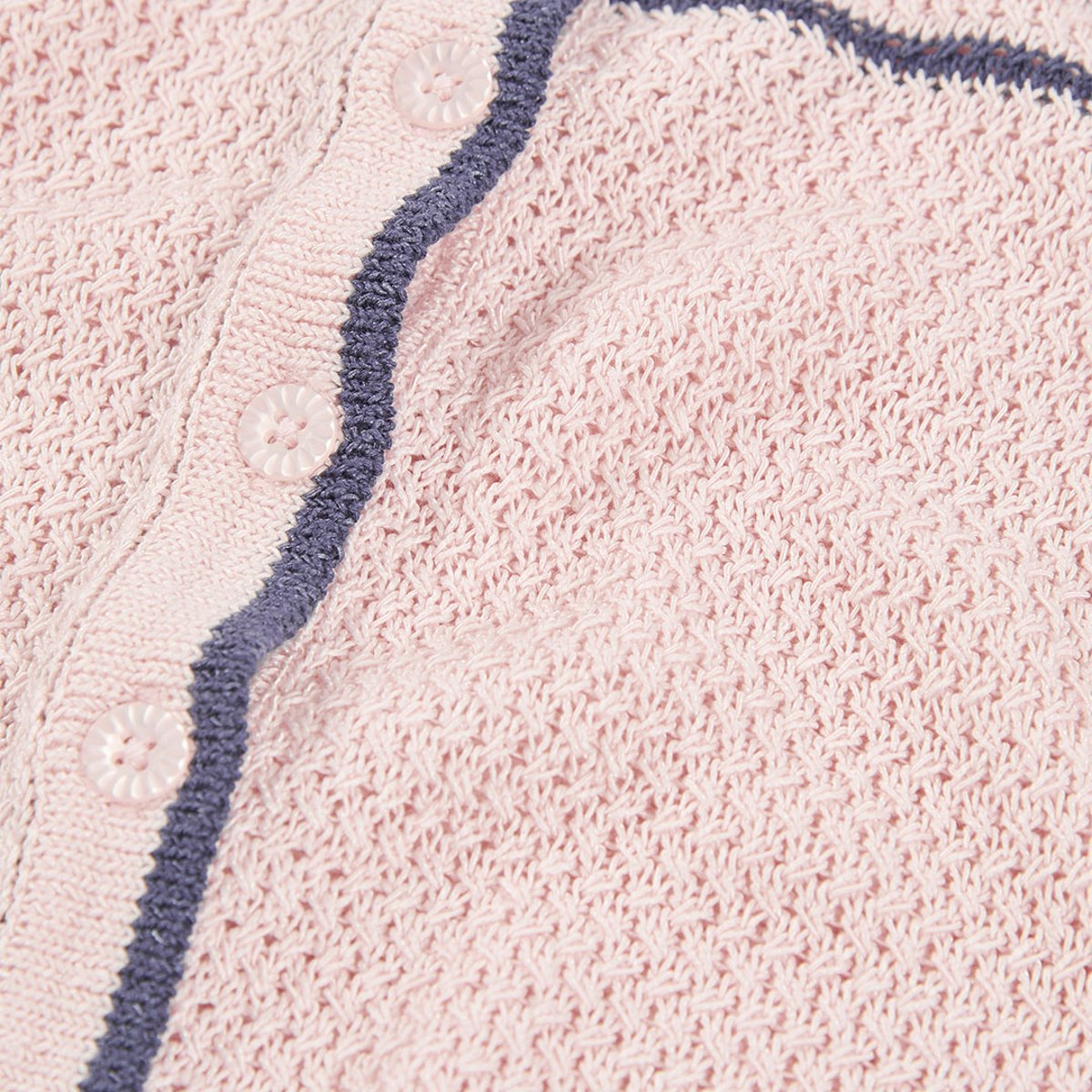 Veste en maille pour fille rose, BOBOLI