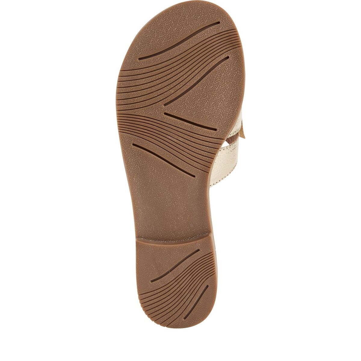 Mule en cuir multicolore gris platine, MARCO TOZZI