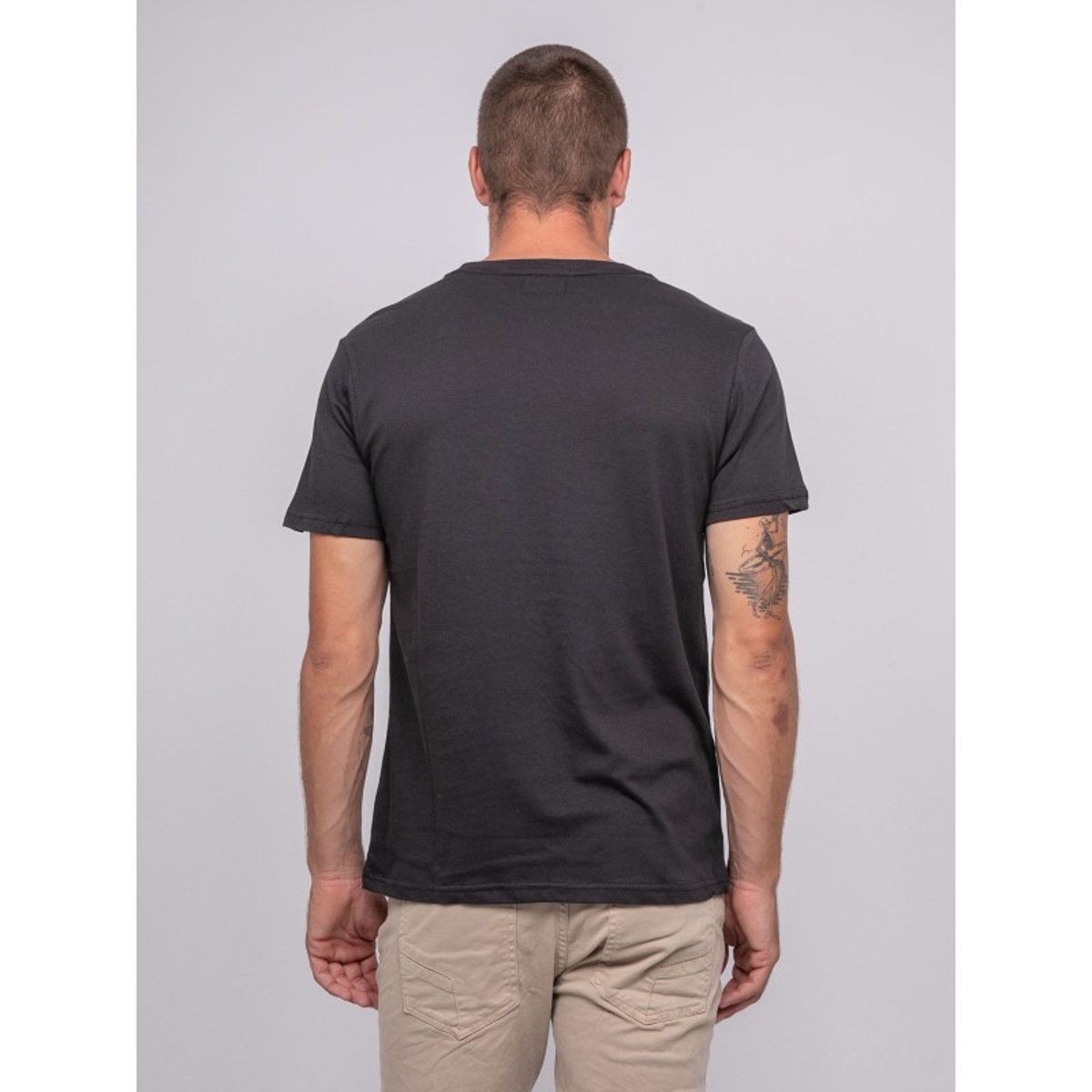 T-shirt Manches Courtes Imprimé Jemil gris, RITCHIE