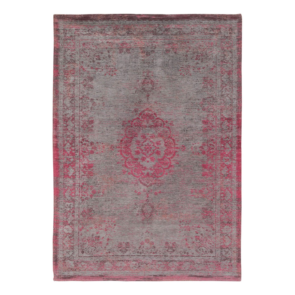 Tapis intérieur/extérieur tissé plat PINKY rouge, NOVATREND