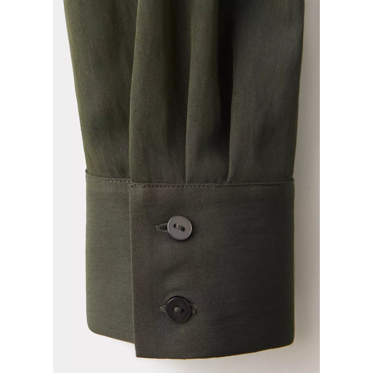 Robe chemisier nœud vert, MANGO