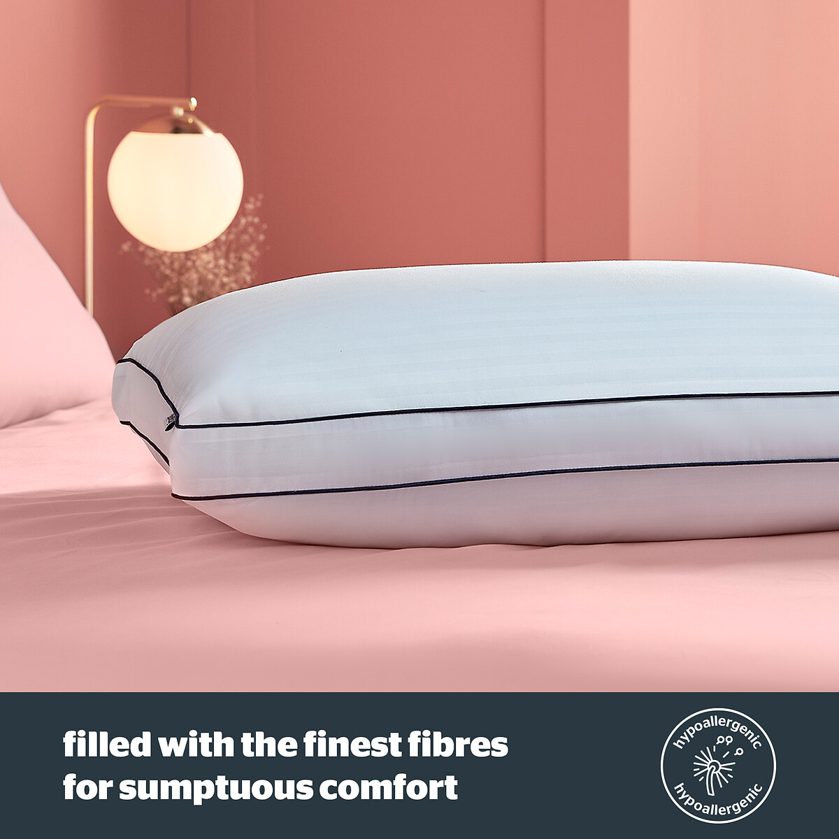 Hotel Collection Box Pillow white, SILENTNIGHT