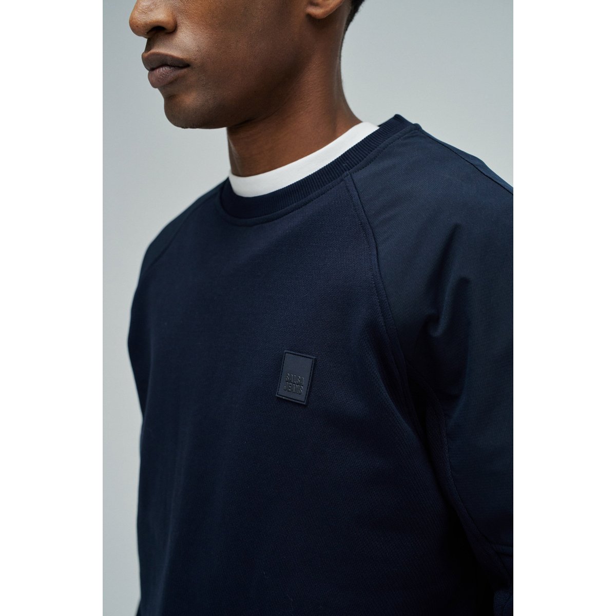 SWEATSHIRT AVEC BRANDING bleu, SALSA JEANS
