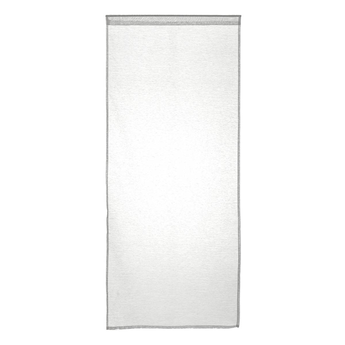Lot de 2 voilages épurés MOLY blanc, ATMOSPHERA