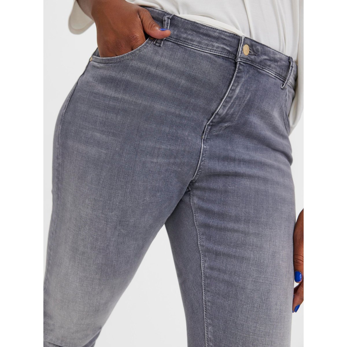 Jean Slim medium grey denim, VERO MODA