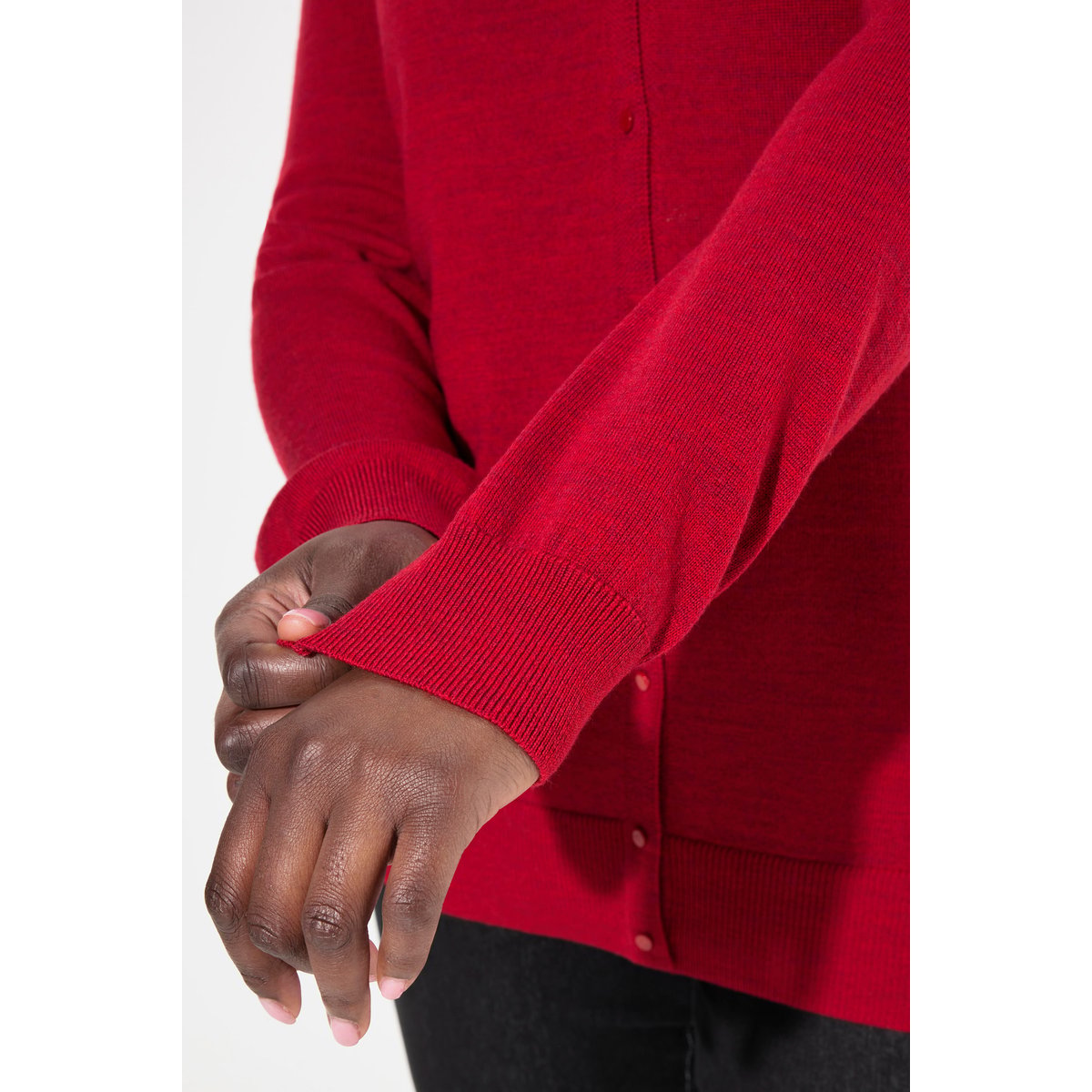 Cardigan à col en V et manches longues salsa, ULLA POPKEN